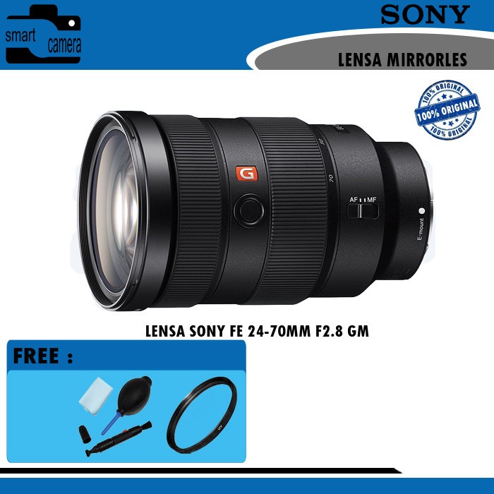 Sony FE 24-70mm f2.8 GM Lens