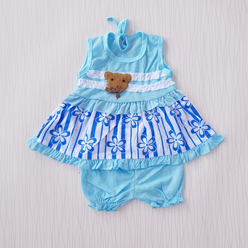 Dress Baby / Baju Bayi 0-12 Bulan / Setelan Baby / Baju Anak Baby Girl / Baby Alicia