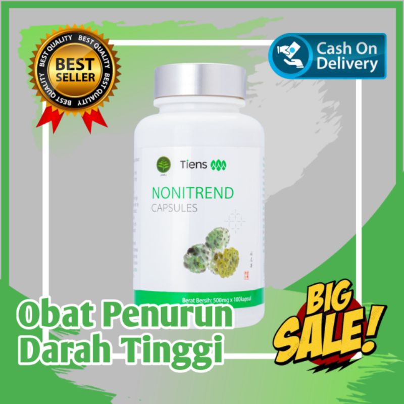 Obat penurun darah tinggi nonitrend tiens
