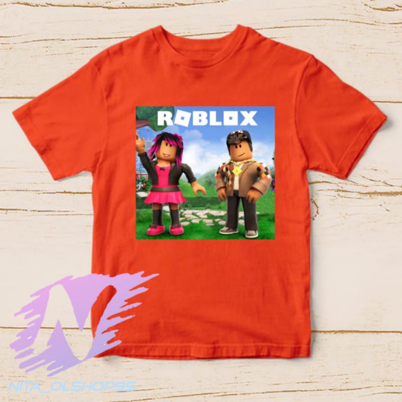 kaos anak roblox baju karakter roblox terbaru