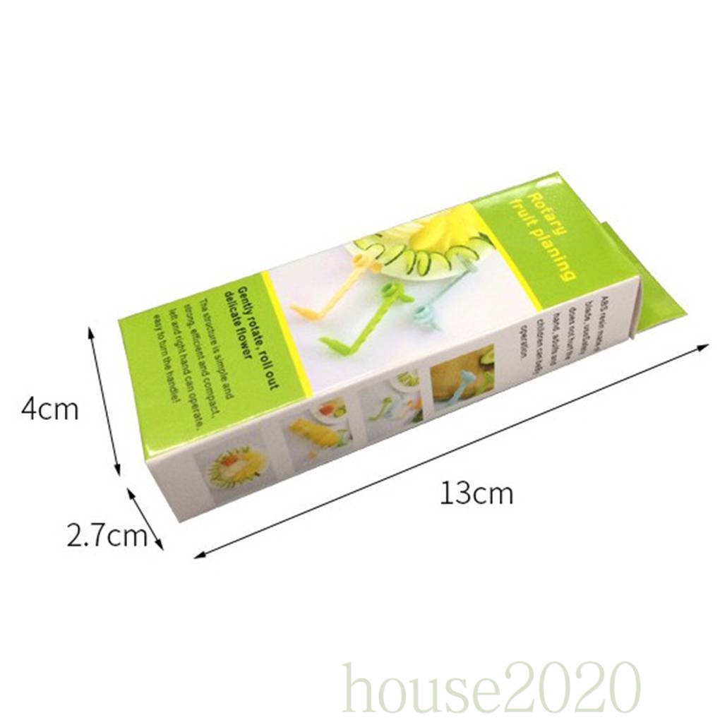 (House2020) Alat Pemotong Buah / Sayur / Kentang / Lobak Portable Bentuk Spiral Bahan Abs Resin Untuk Dapur