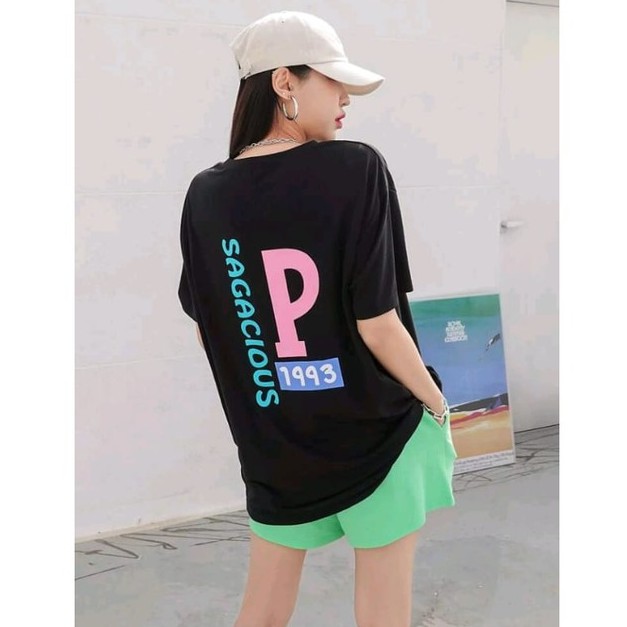 P 1993 KOREAN T SHIRT Crbn_cloth | KAOS OVERSIZE KOREAN