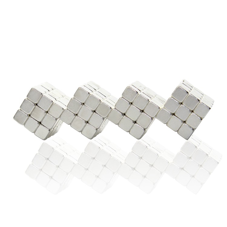 Magnetic Block OMTH67SV Toys 216pcs 4mm - Silver