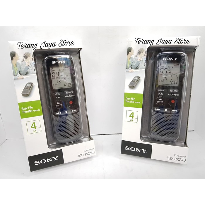 Voice Recorder Sony ICD-PX240 Perekam Suara