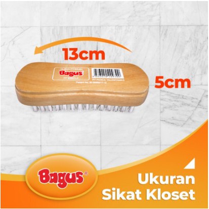 BAGUS Sikat Baju/Pakaian Sikat Kayu Tipe 930