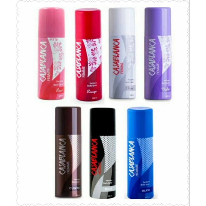 Casablanca Body Spray Homme 200ml Parfum