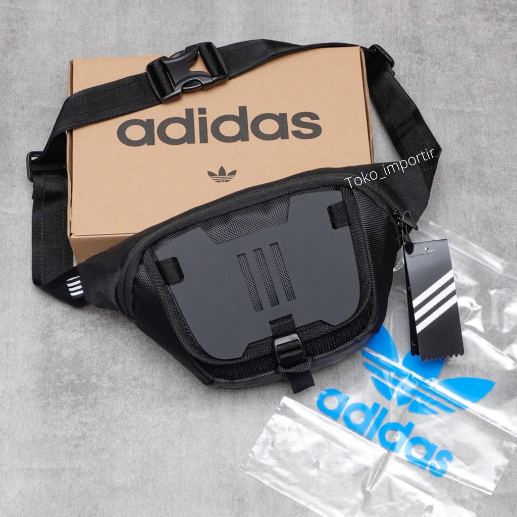 Waistbag Adidas Akrilik Import Mirror Original / Tas Selempang Pria