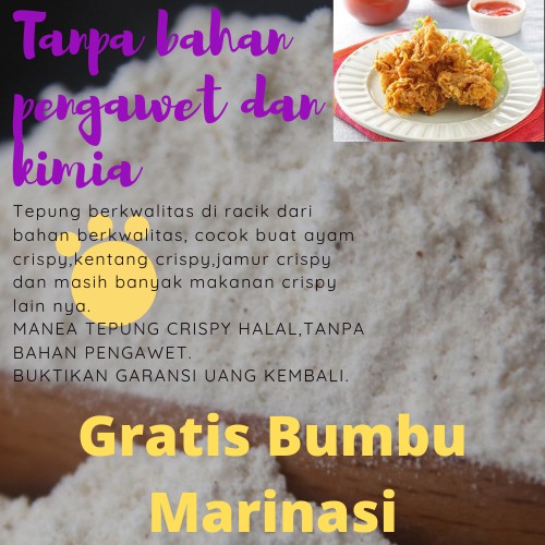 

Promo Bumbu tepung instan kfc dan marinasi ayam murah mantul crispy tahan lama