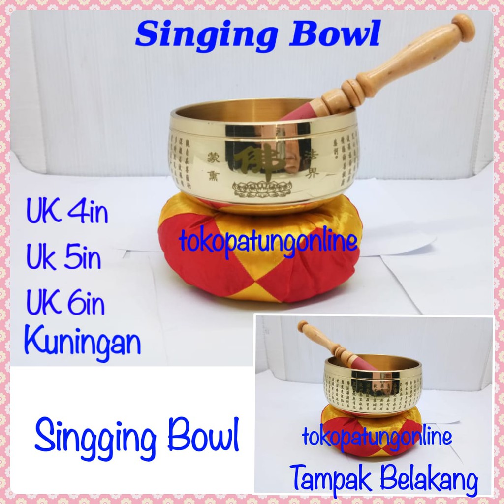 Singing Bowl Taiwan Kuningan Da Bei Zhou 6in