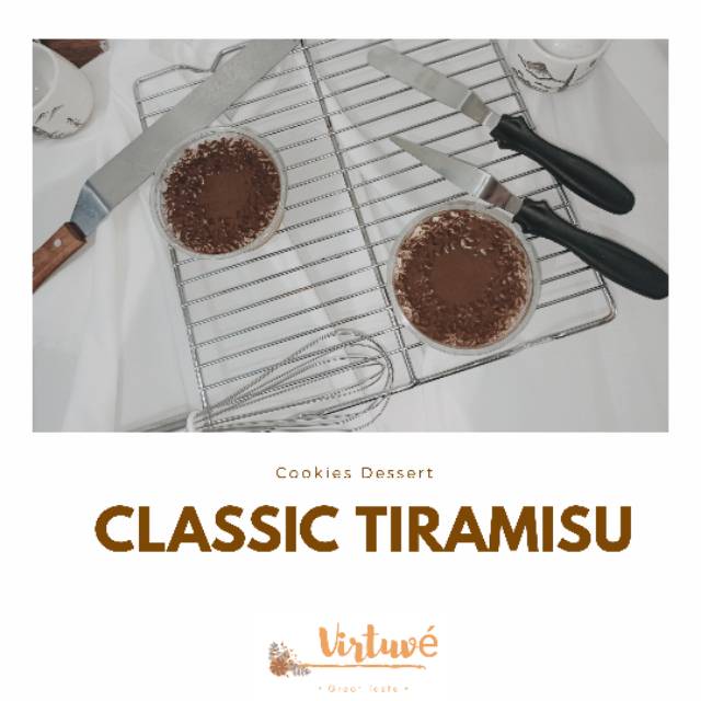 

Classic Tiramisu by Virtuvé