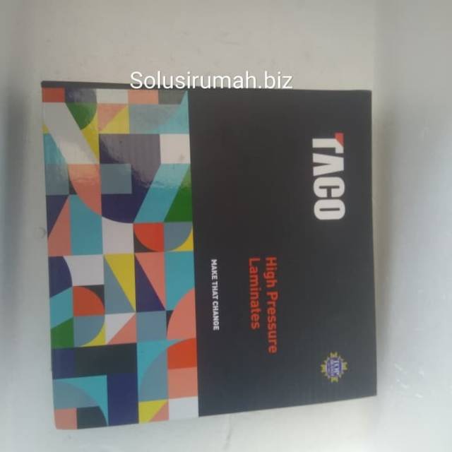 KATALOG HPL TACO LAMINATED TERBARU SAMPLE CONTOH WARNA