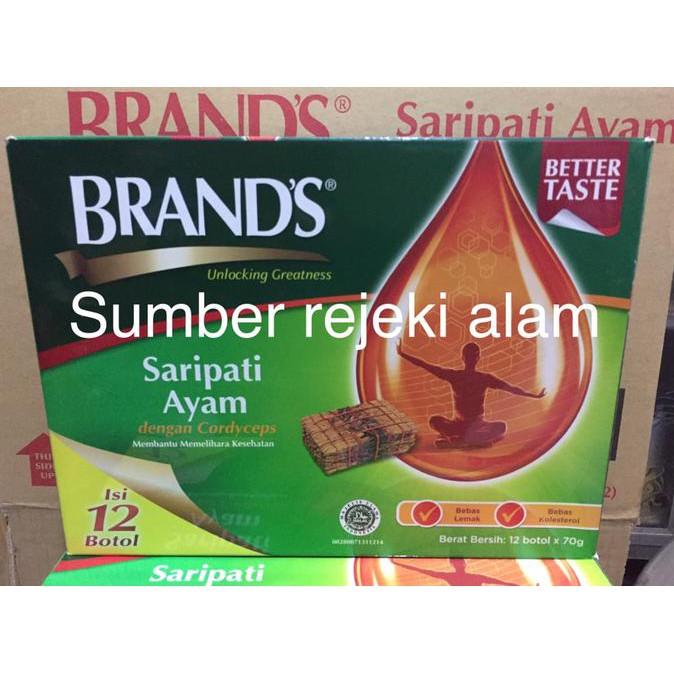 

Brand Saripati Ayam Cordyceps Ukuran Besar Brands Essence Of Chicken |Original Kualitas |Hotlist |