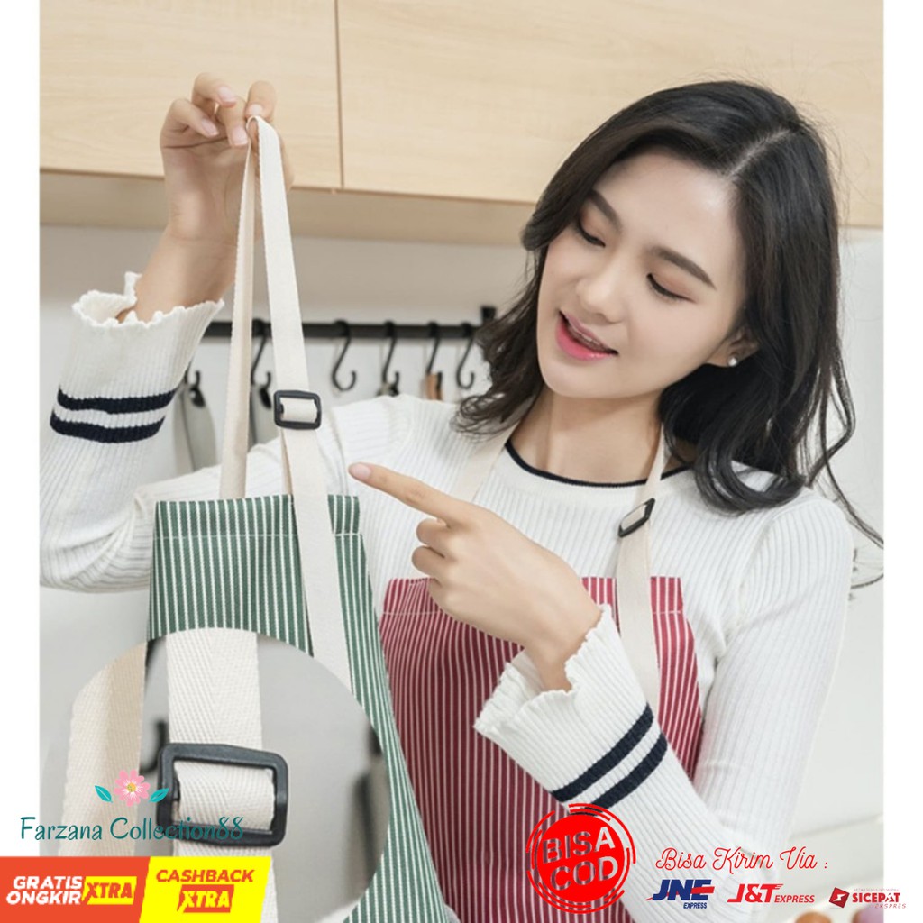 PERALATAN DAPUR / PERALATAN RUMAH TANGGA / PERABOTAN RUMAH TANGGA MURAH / CELEMEK MASAK / CELEMEK