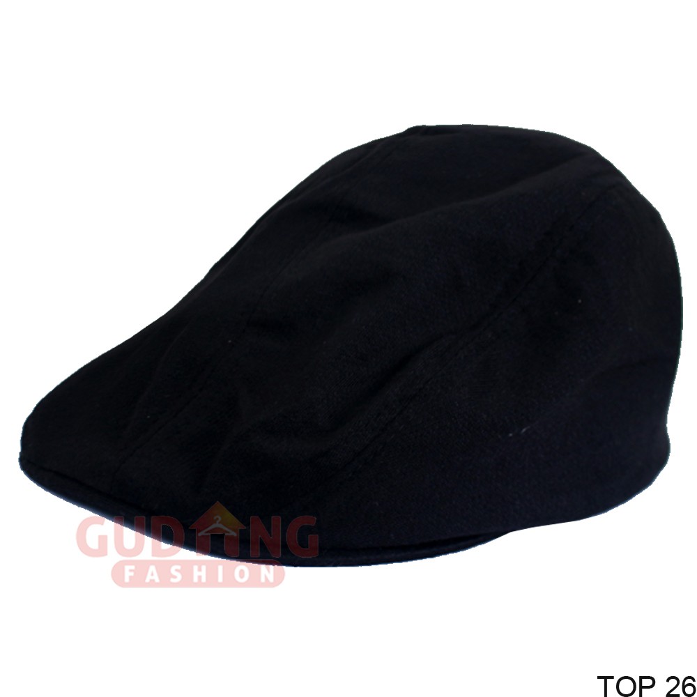 GIOFLO Topi Copet Patino Flat Hat / Topi Pet Sutradara (Banyak Pilihan Warna)