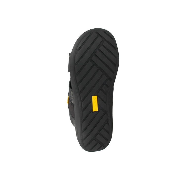 SANDAL SLIDE PAKALOLO PRIA ORIGINAL CASUAL KULIT ASLI BLACK PB62