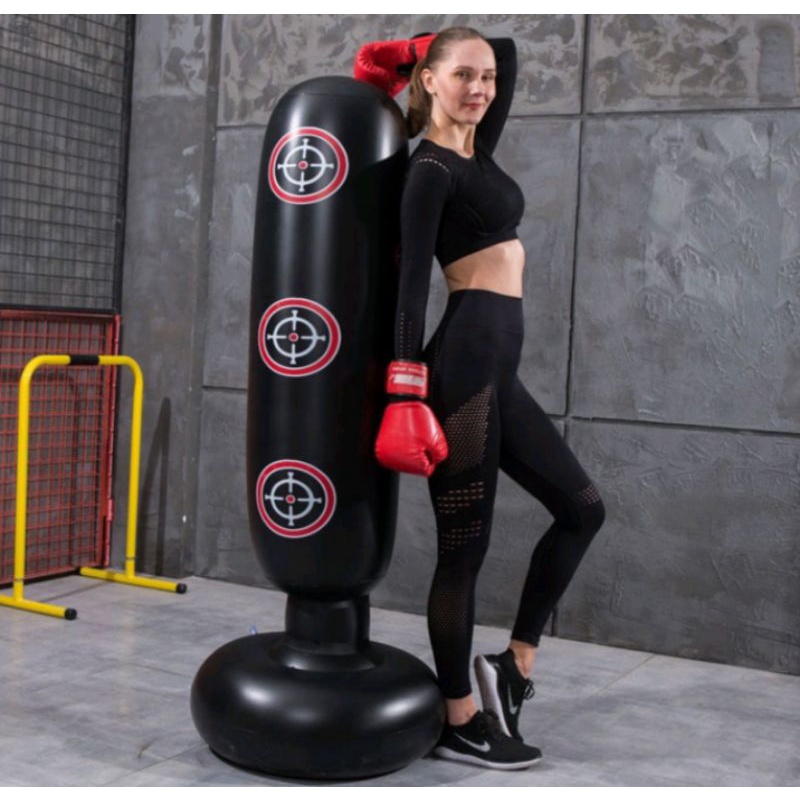 Samsak tiup berdiri, samsak berdiri