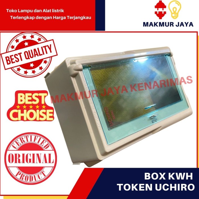 Produk Terbaru Box Kwh Token Box Meter Kwh Token / Voucher Prabayar Uchiro Mini