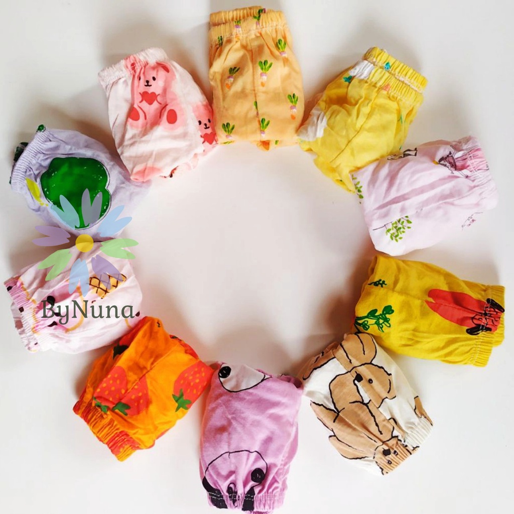 ISI 20 CD CELANA DALAM ANAK PEREMPUAN BAHAN GARMEN EKSPORT KOREA DOLL