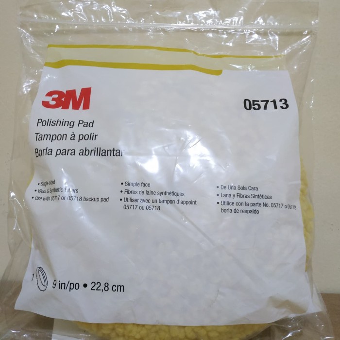 Wool Polishing Pad 3M 5713 Wol Poles 9 Inch