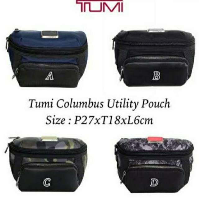 Tumi columbs utility Pouch