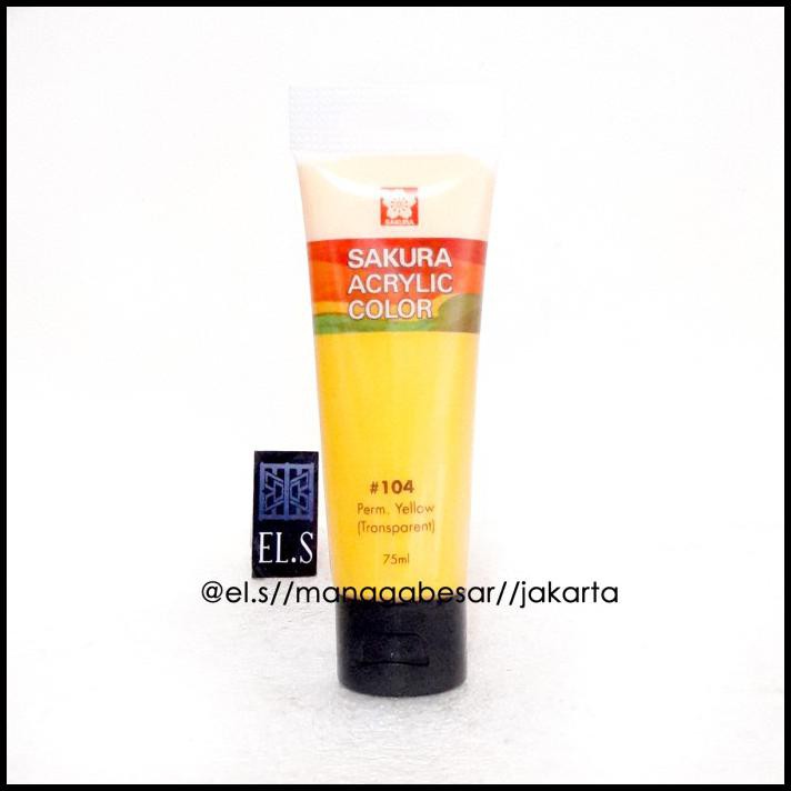 

Best Sale Sakura Acrylic Permanent Yellow ( Cat Acrylic )