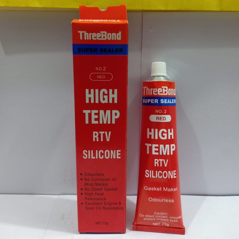 THREEBOND SUPER SEALER NO 2 MERAH HIGH TEMP RTV SILICONE