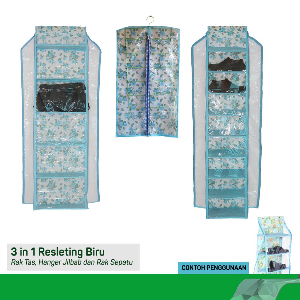 AMAN KUAT TAHAN LAMA ASLI KEREN KADO S/ ORGANIZER SET 3 IN 1 4in1 RAK GANTUNG HBO HSO HJO RESLETING