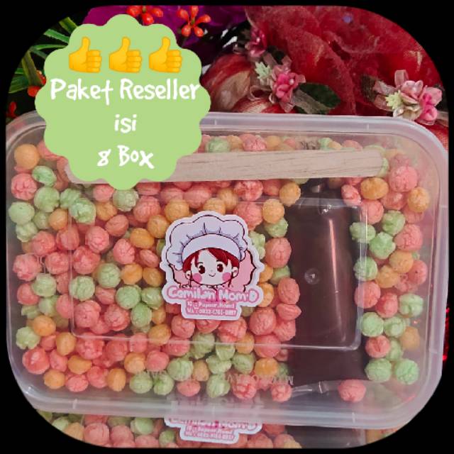 

PAKET RESELLER NYAM2 rice crispy termurah