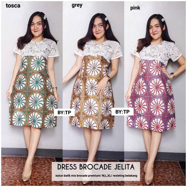 Dress brocade jelita