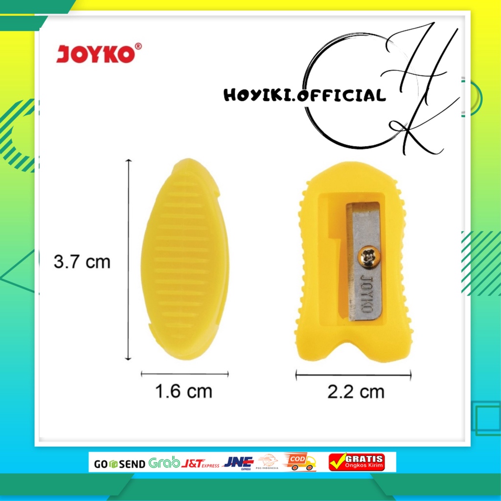 

JOYKO Rautan Serutan Sharpener Joyko B-105 Peraut Pensil