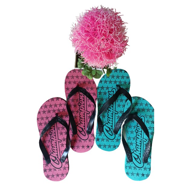 (COD) SANDAL CHAMPIONS SANDAL JEPIT SPON MOTIF