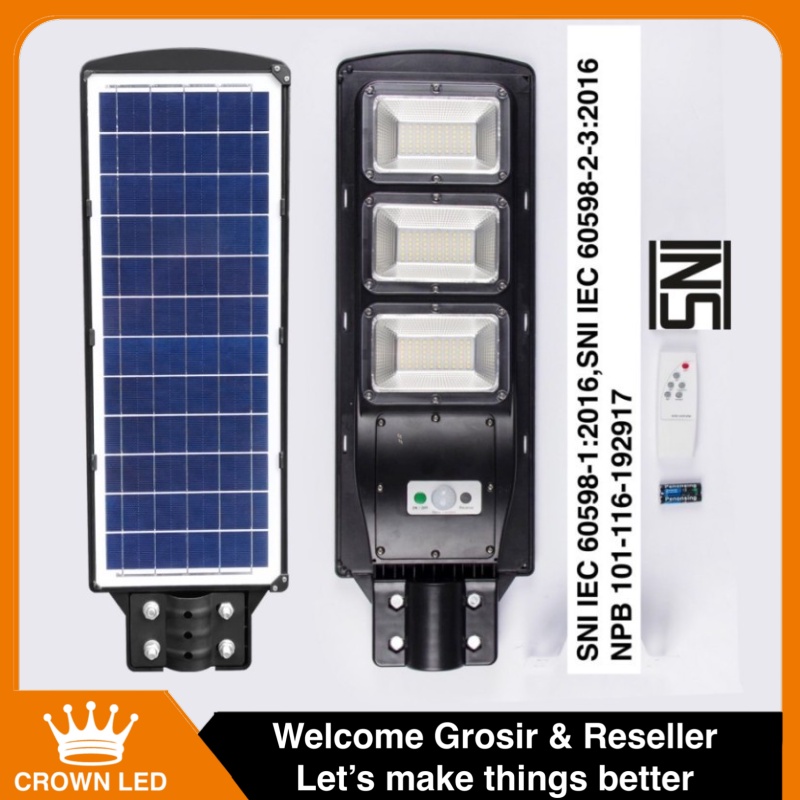 Lampu Jalan PJU LED SOLAR CELL 90W Panel Surya SOROT 90 WATT