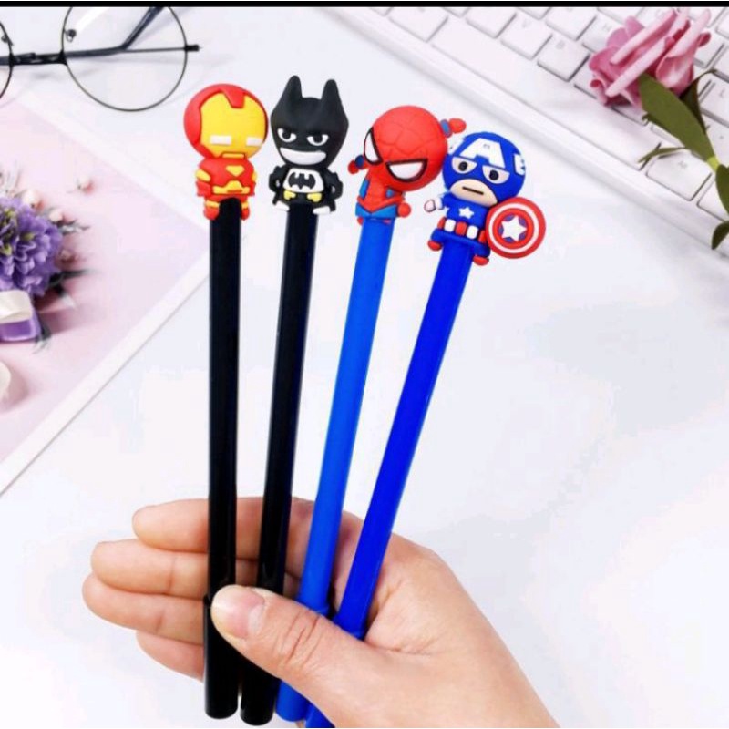 

AF Pena Gel Karakter SUPERHERO Impor