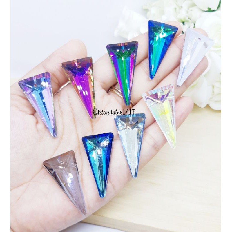 Crystal spike austria uk 20x39mm dan 10x18mm