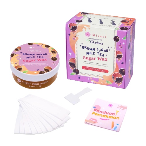 MIRAEL X CHATIME BODY WASH / BODY SCRUB / WAXING KIT