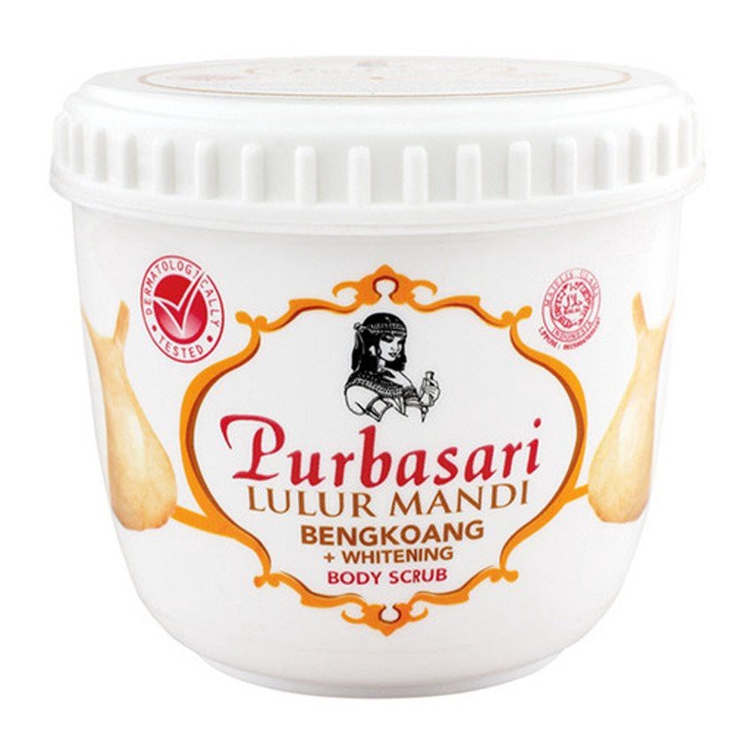 READY PURBASARI LULUR MANDI 125g / 235GR scrub badan / lulur badan bengkoang putih brightening vitamin susu