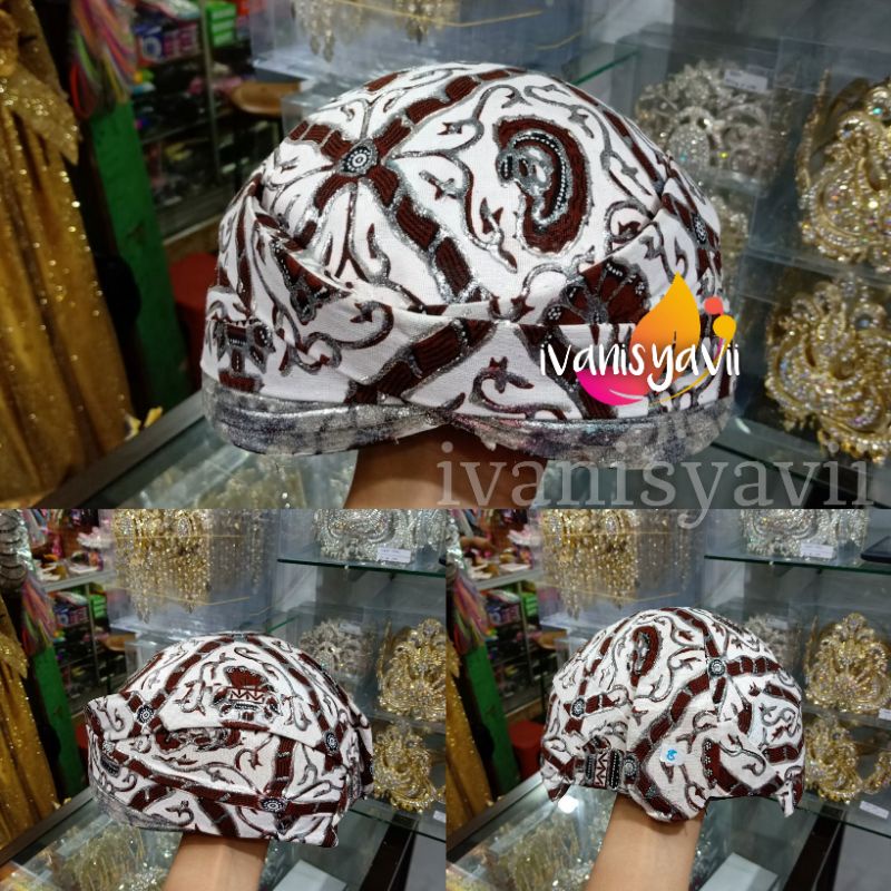 [Setelan Motif Jarik] Aneka BLangkon Pengantin - MOTIF LENGKAP