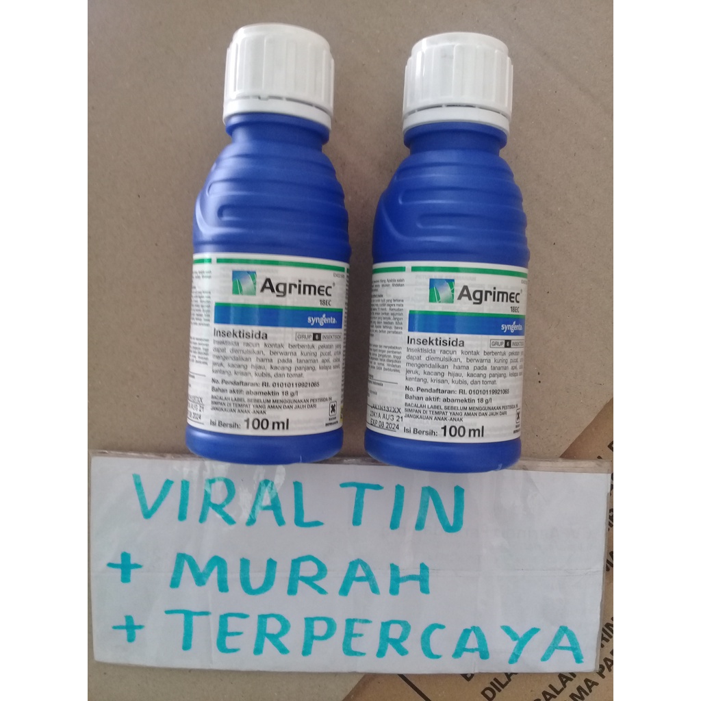 agrimec 100 ml insektisida tanaman.