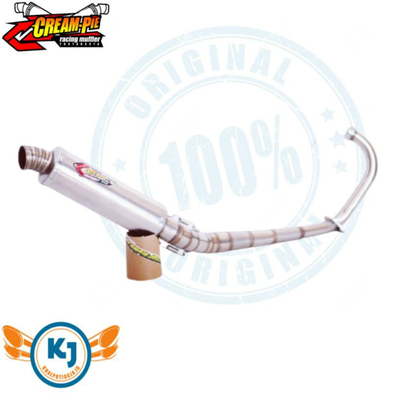 Knalpot Creampie Jogja Original Jogja Satria Fu 4tak CP2 Bulat Stainless Original Racing Jogja