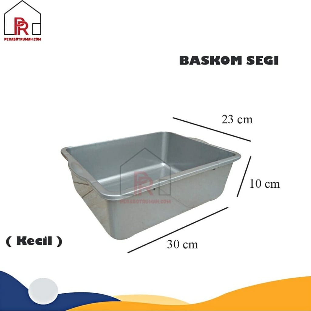 Bak Pasir Kucing / Baskom Segi / Bak Tahu / Tempat Kotoran Kucing / Litter Box