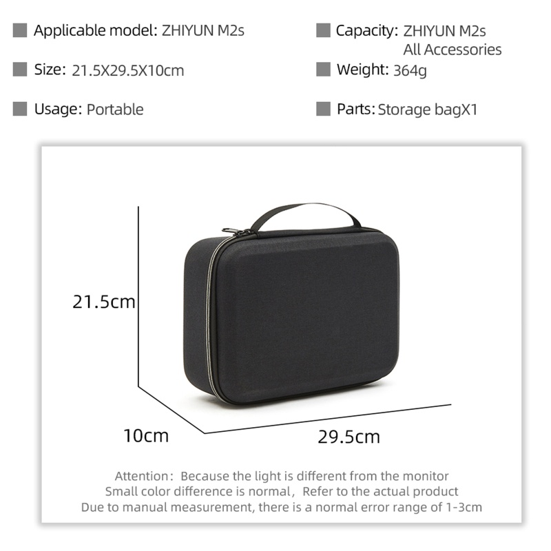 Gro Tas Bahu Portabel Membawa Untuk Case Untuk ZhiYun M2s Stabilizer Kotak Penyimpanan Pelindung Handbag Handheld Gimbal Acc