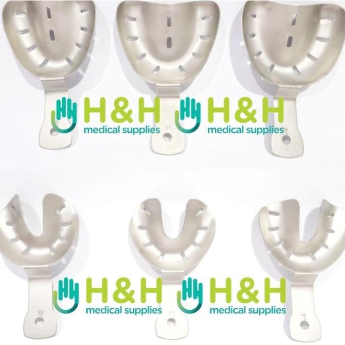 Sendok Cetak Gigi / Sendok Cetak Edentulous / Edentulous teeth tray