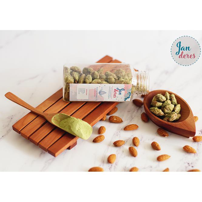 

Roasted Biji Almond Panggang. Cemilan Ibu Menyusui. Jan Deres 100 Gram - Matcha >