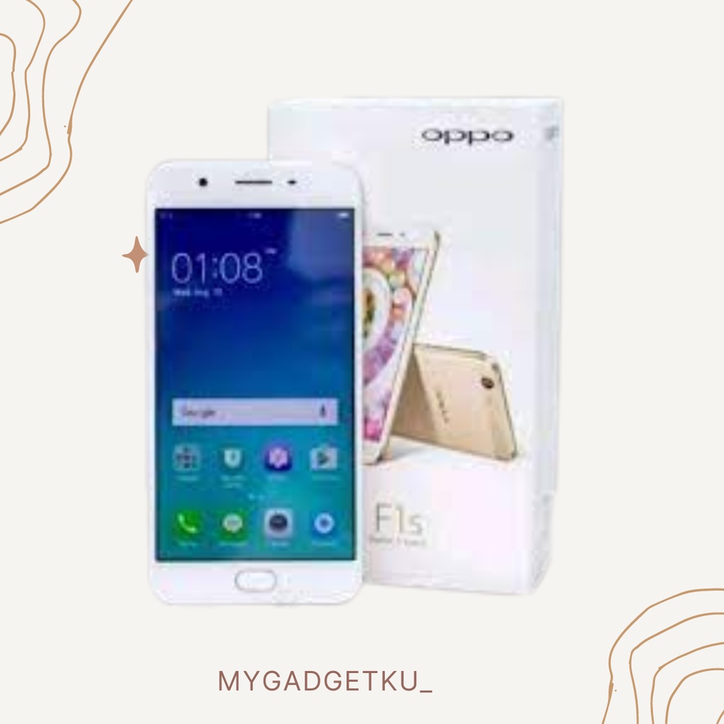 OPPO F1S RAM 4/64GB GARANSI 1 TAHUN