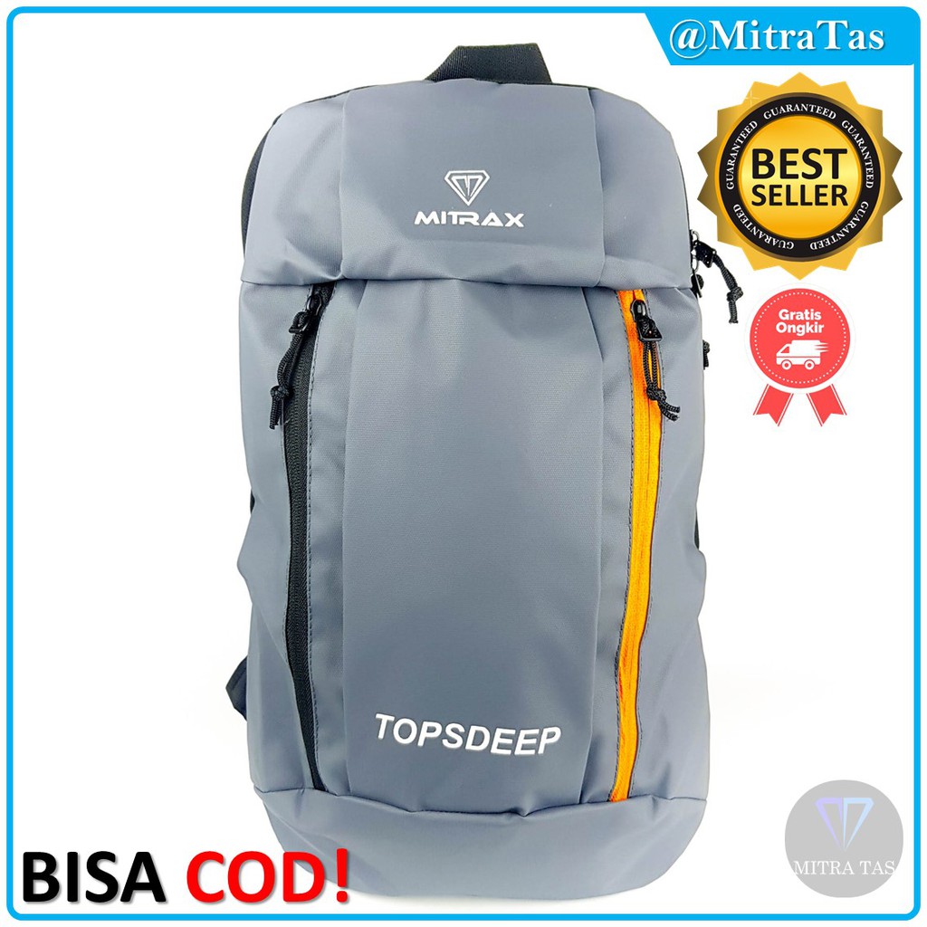 Ransel Sepeda Mitrax Sergio Bahan Kulit Bimo Waterproof! Backpack Serbaguna dengan Kualitas Terbaik!