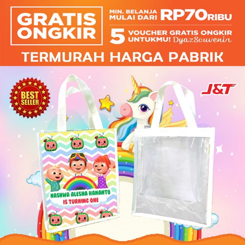 

tas ultah custom goodie bag ulang tahun anak