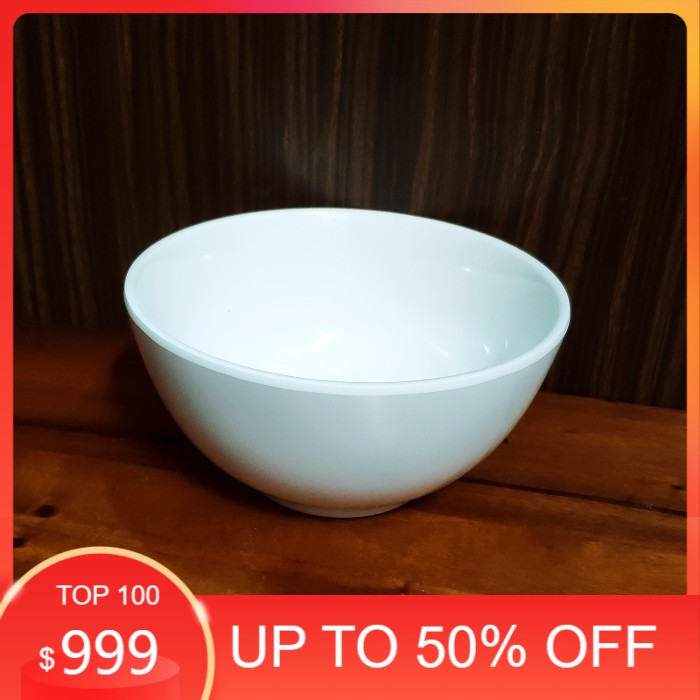 Golden Dragon Horeka Mangkok Melamin Putih 6 Inch