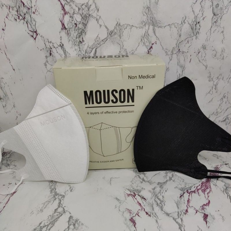 Masker DUCKBILL GARIS MOUSON MIRIP SENSI  ISI 50LBR