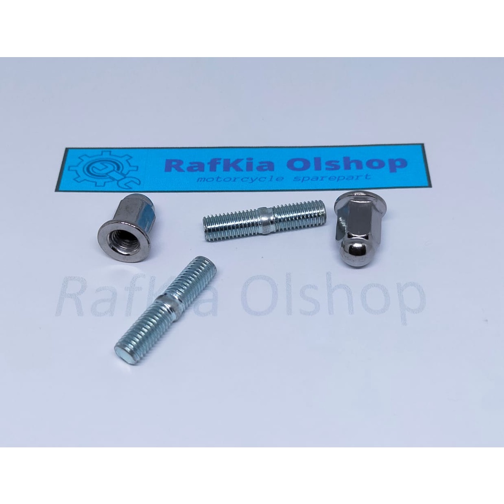 Baud Baut Tanam Plus Mur Knalpot Vario 150 Supra X 125  Vario 125