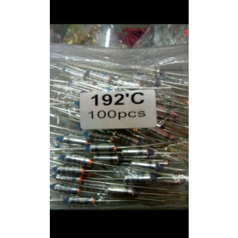 thermofuse 192derajat 10amper ac 250vol jual per/1pak isi 100pcs